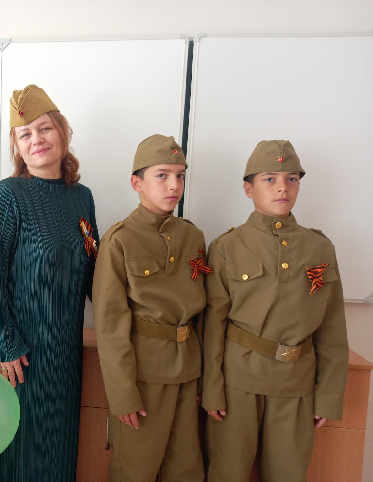 Празднование Дня Победы.